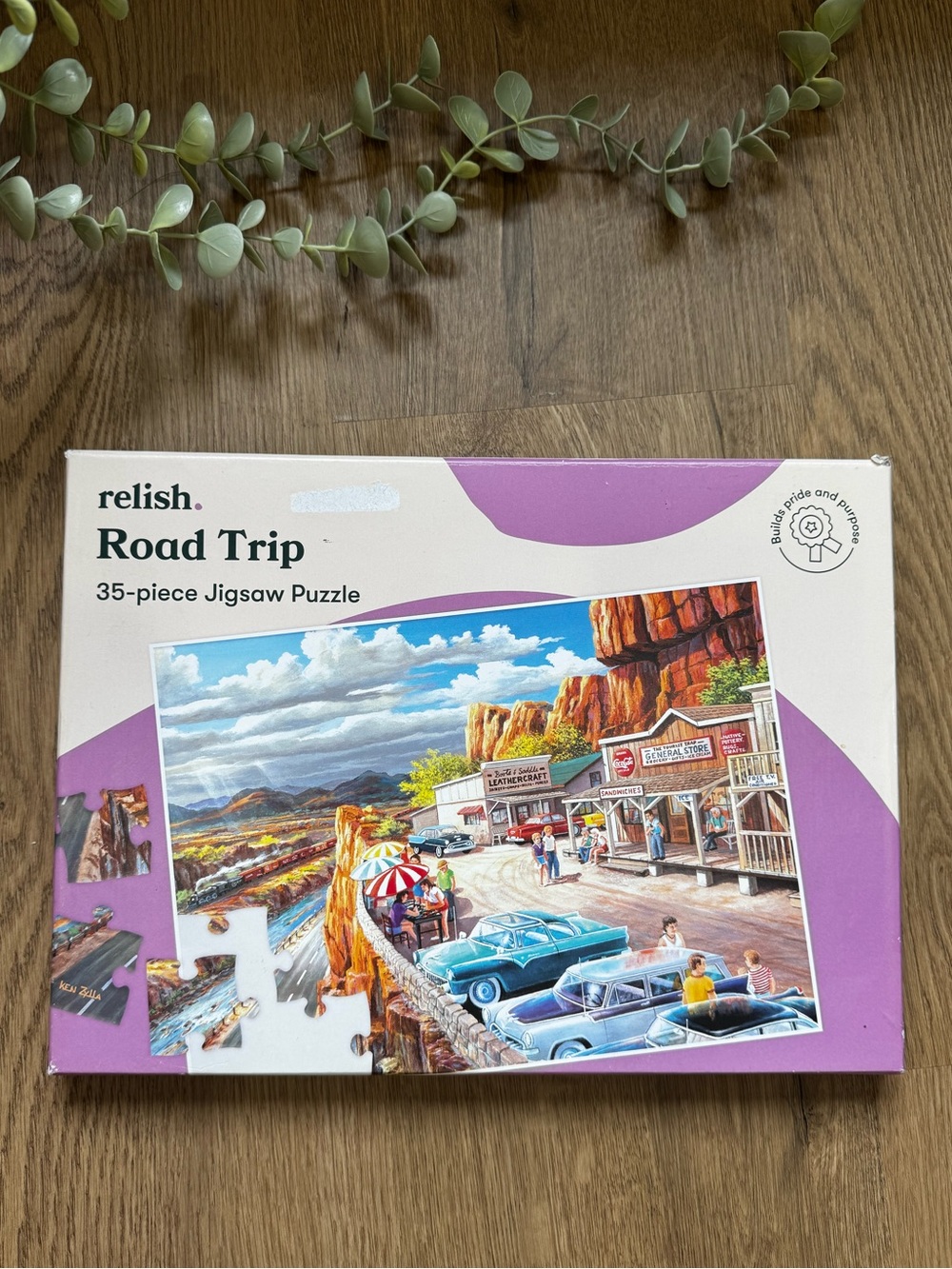 Relish Road Trip 35 Piece Large Jigsaw Puzzle Complete